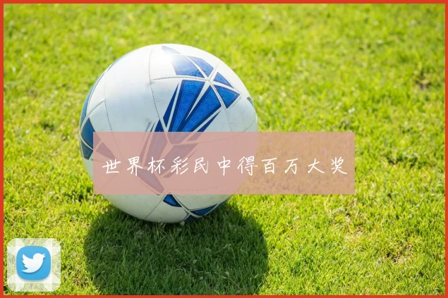 世界杯彩民中得百万大奖